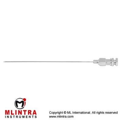 Quinke Lumbar Puncture Needle 22 G - With Luer Lock Connection Stainless Steel, Needle Size Ø 0.7 x 50 mm